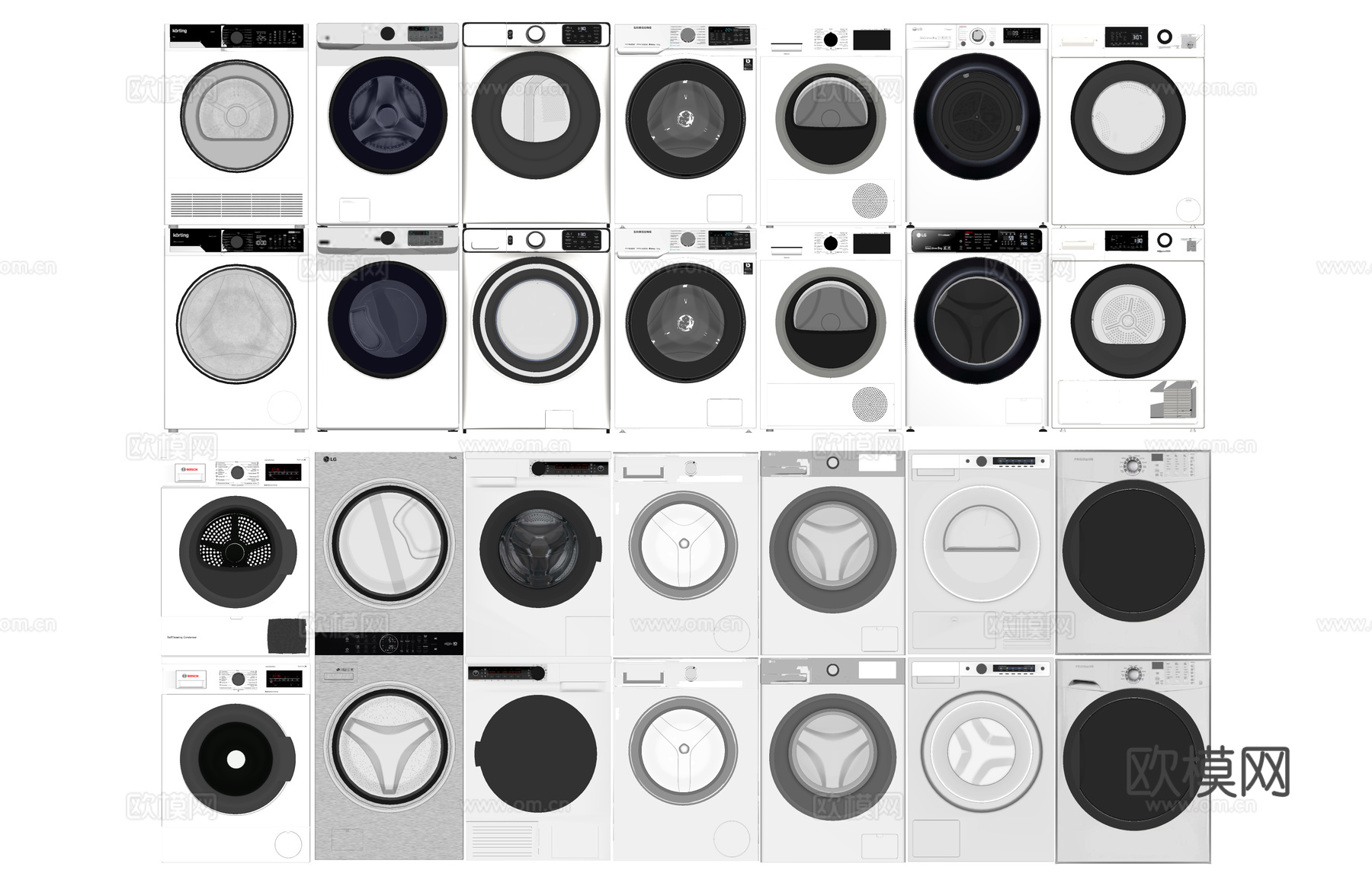 电脑 灯 电器 油烟机 电视 家具 冰箱 微波炉 燃气灶su模型