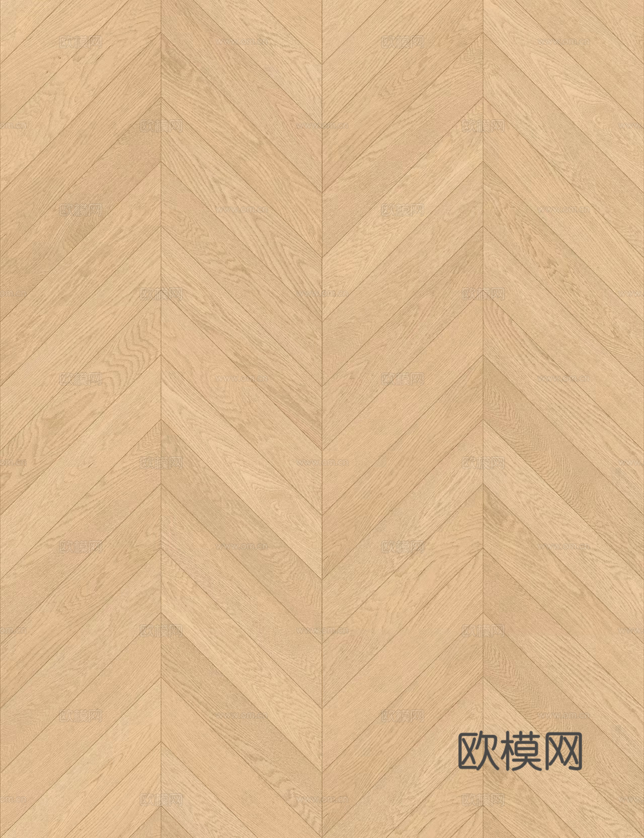 无缝原木色鱼骨拼人字拼木地板贴图