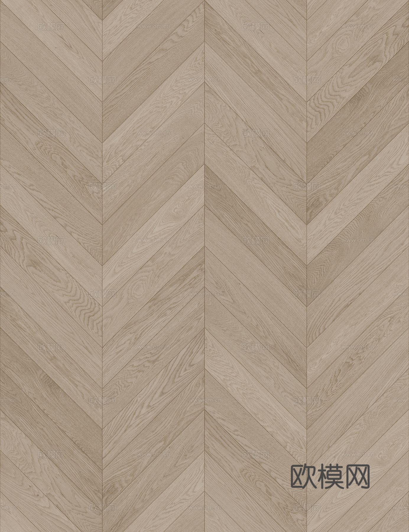 奶油侘寂无缝鱼骨木地板贴图