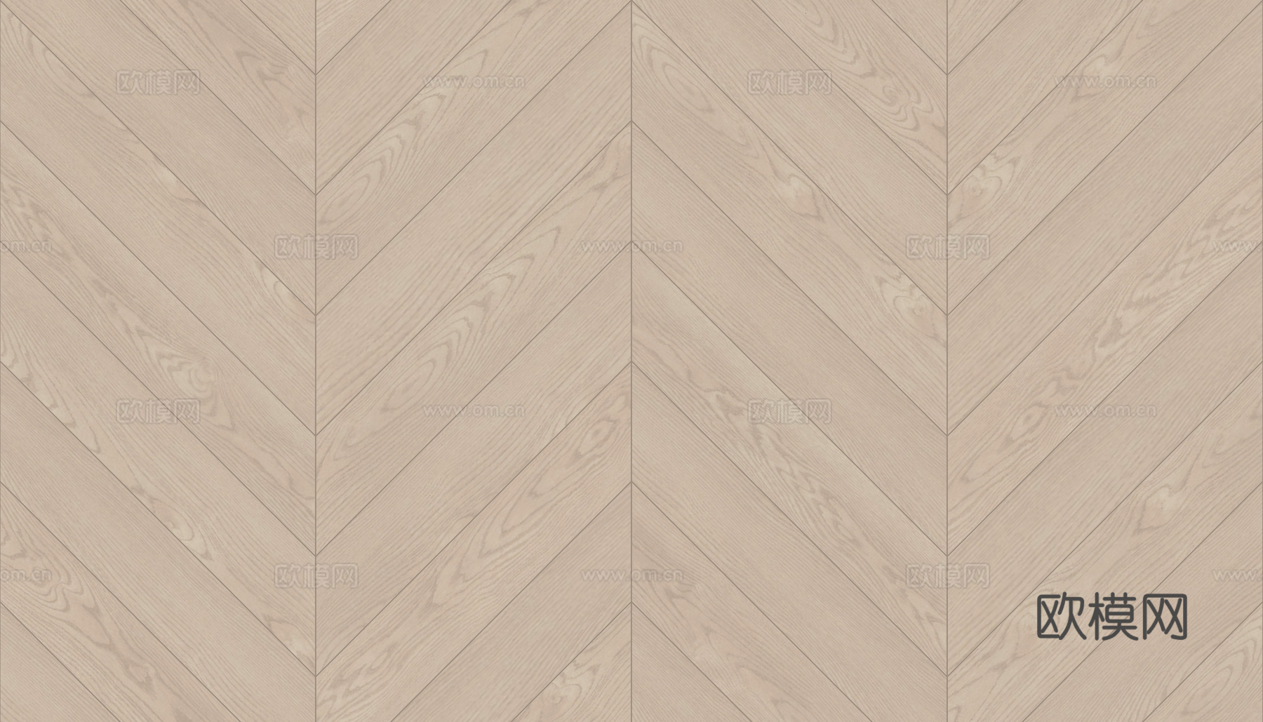 奶油侘寂无缝鱼骨拼人字拼木地板贴图
