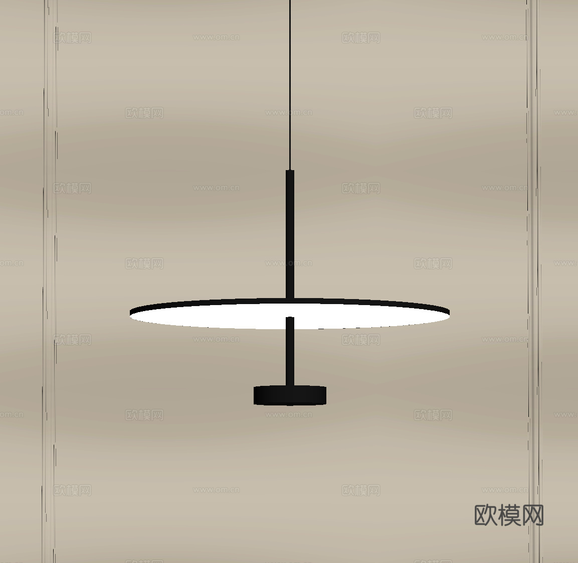 现代吊灯 小吊灯su模型