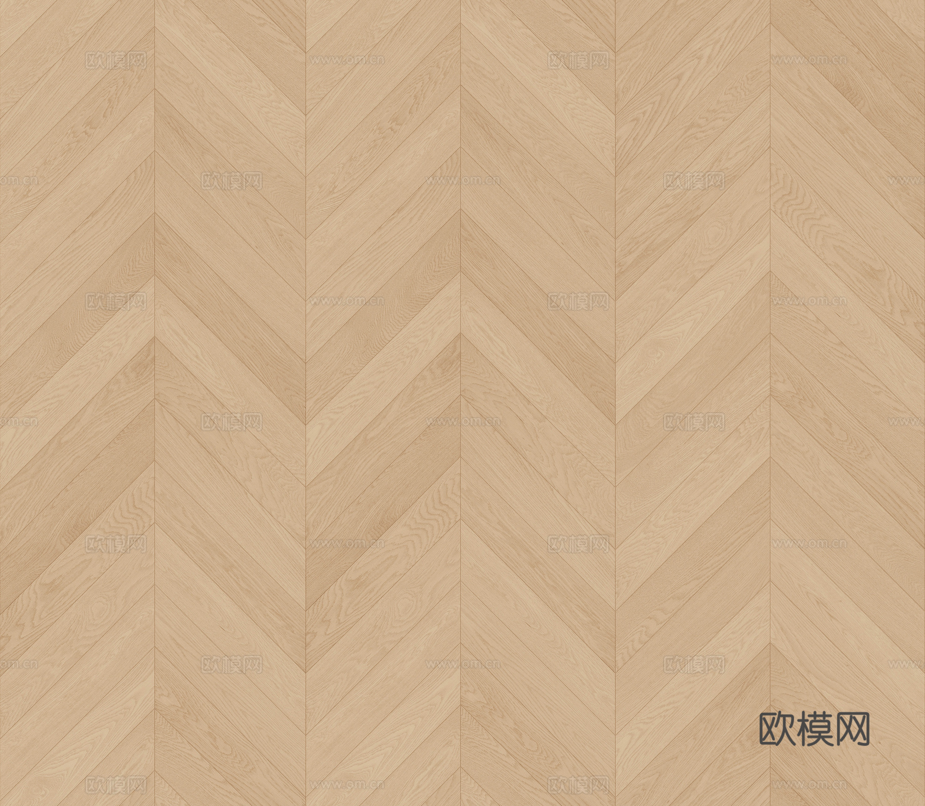 无缝原木色鱼骨拼人字拼木地板贴图
