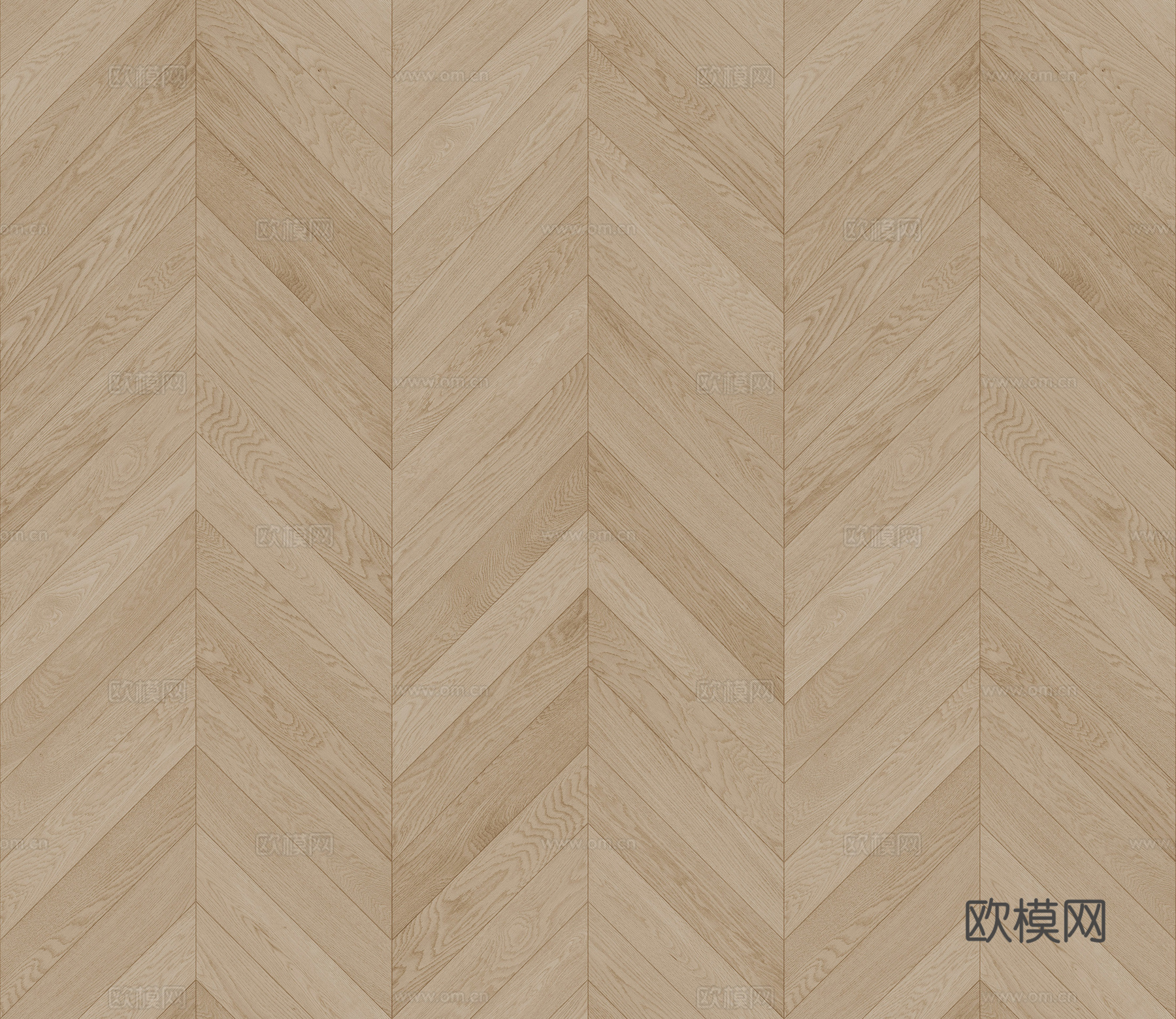 无缝橡木鱼骨拼人字拼木地板