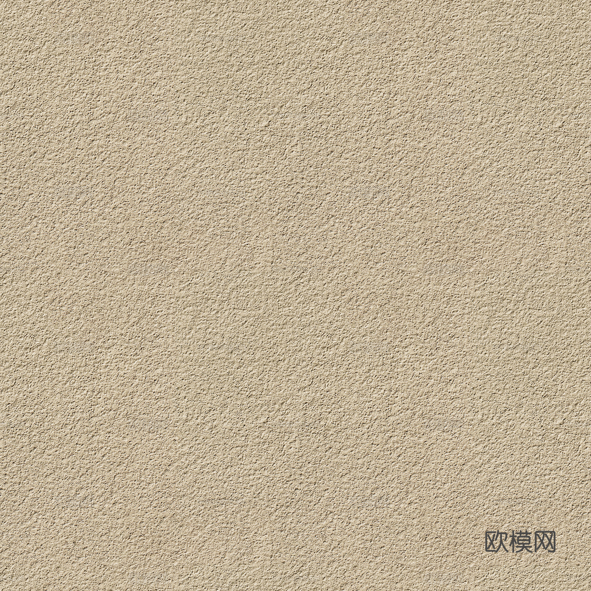 无缝米黄色墙面真石漆贴图