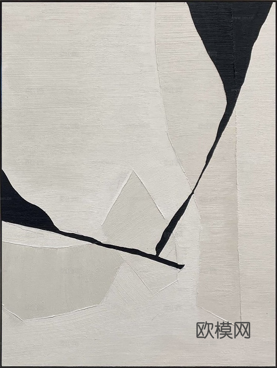 极简侘寂挂画 抽象挂画 艺术挂画 肌理画