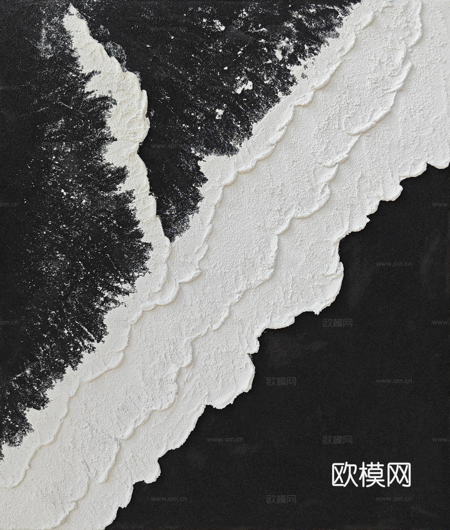 极简侘寂挂画 抽象挂画 艺术挂画 肌理画