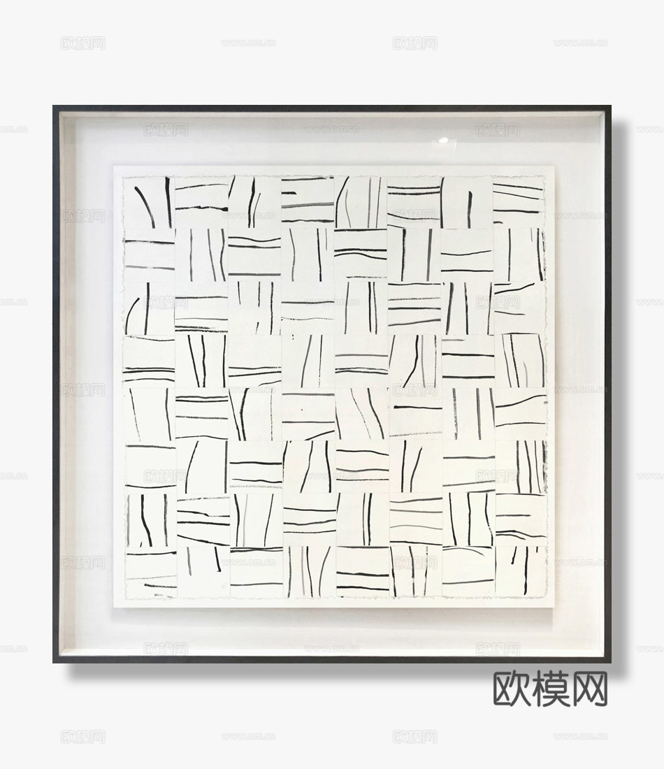 现代抽象极简装饰画 现代装饰画