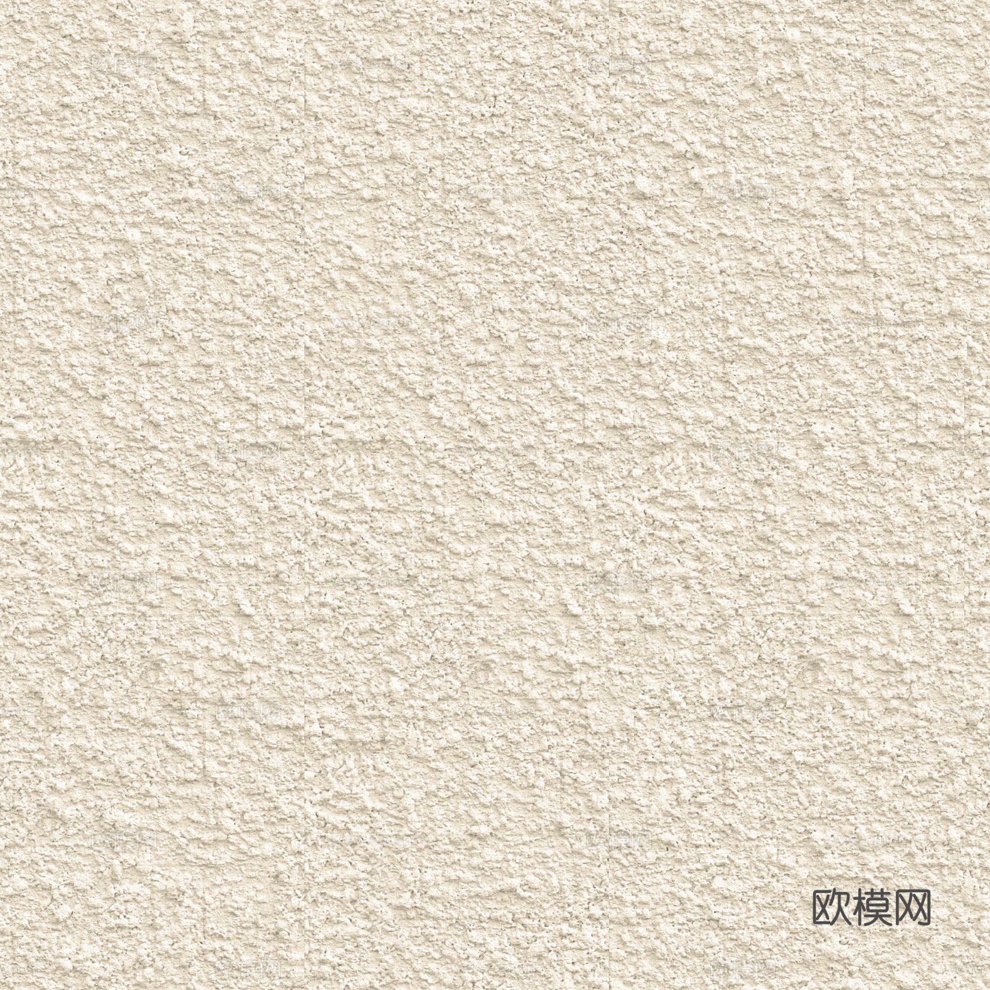 无缝米黄色墙面真石漆贴图