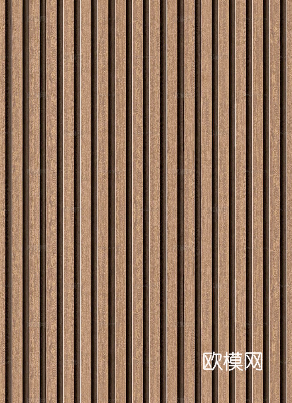 无缝奶油暖色长城板木格栅贴图