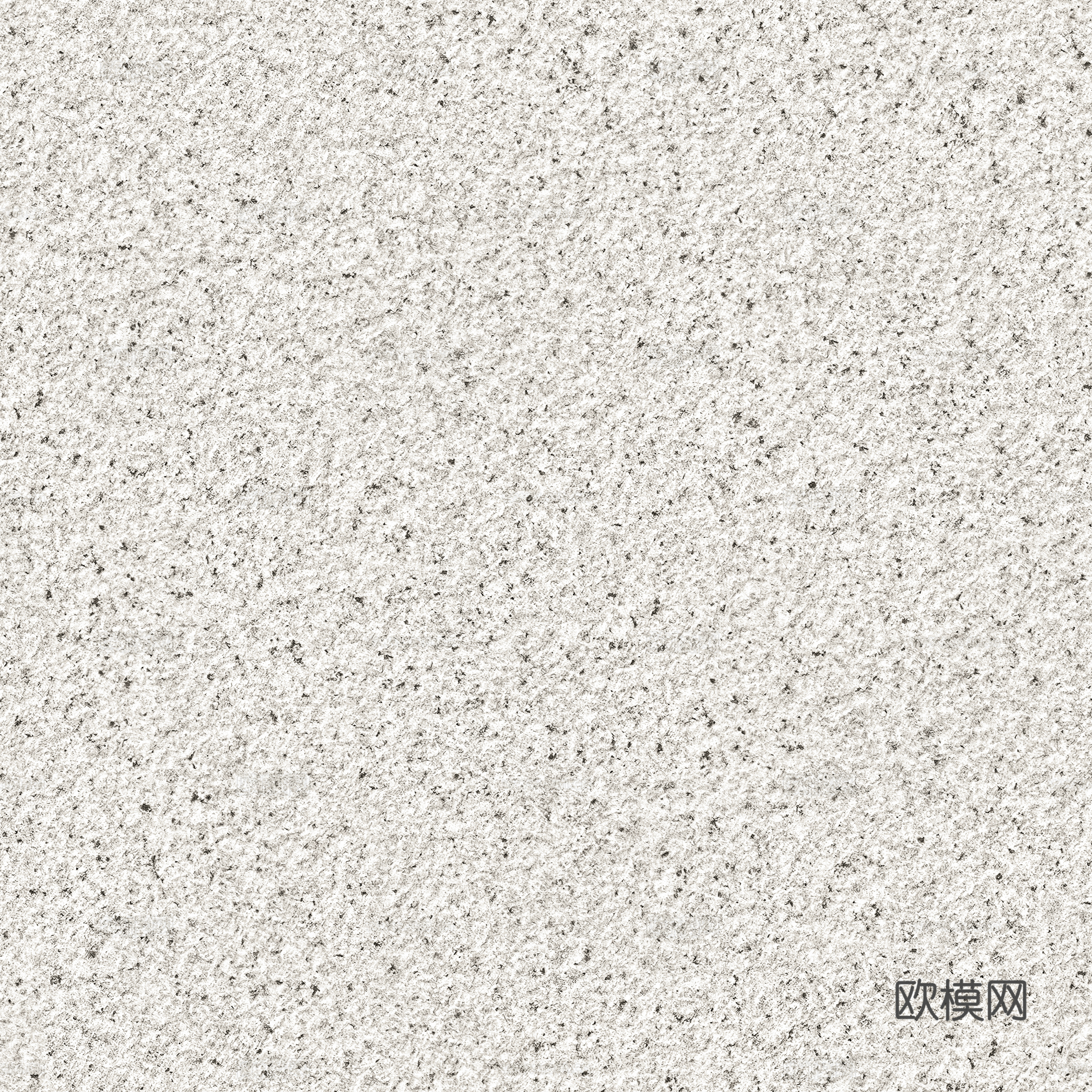 无缝米白色真石漆外墙漆贴图