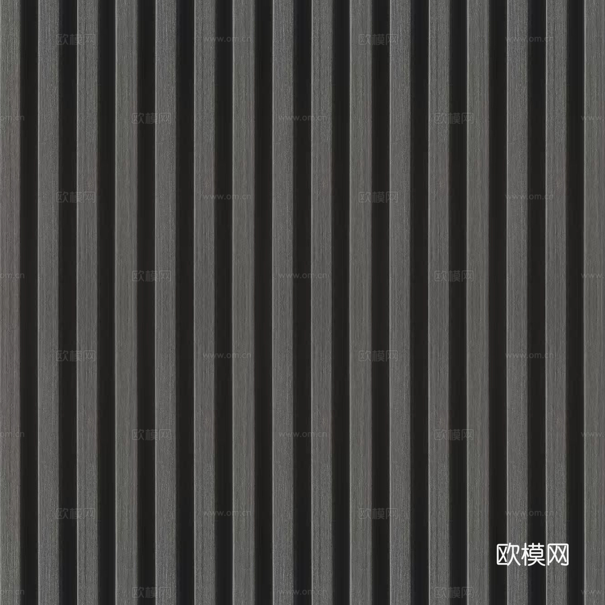 中式无缝连纹格栅 木纹格栅长城板 拉槽板贴图下载