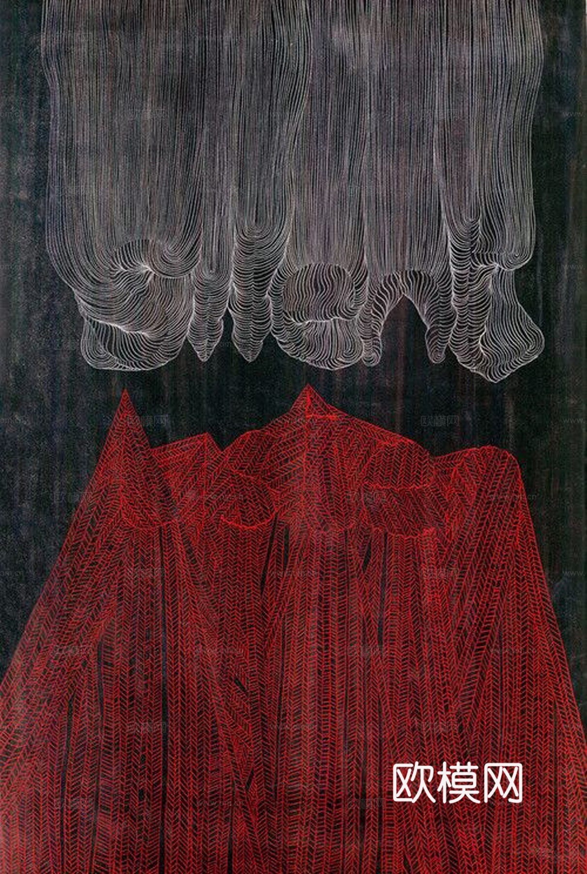 现代抽象装饰画 现代装饰画