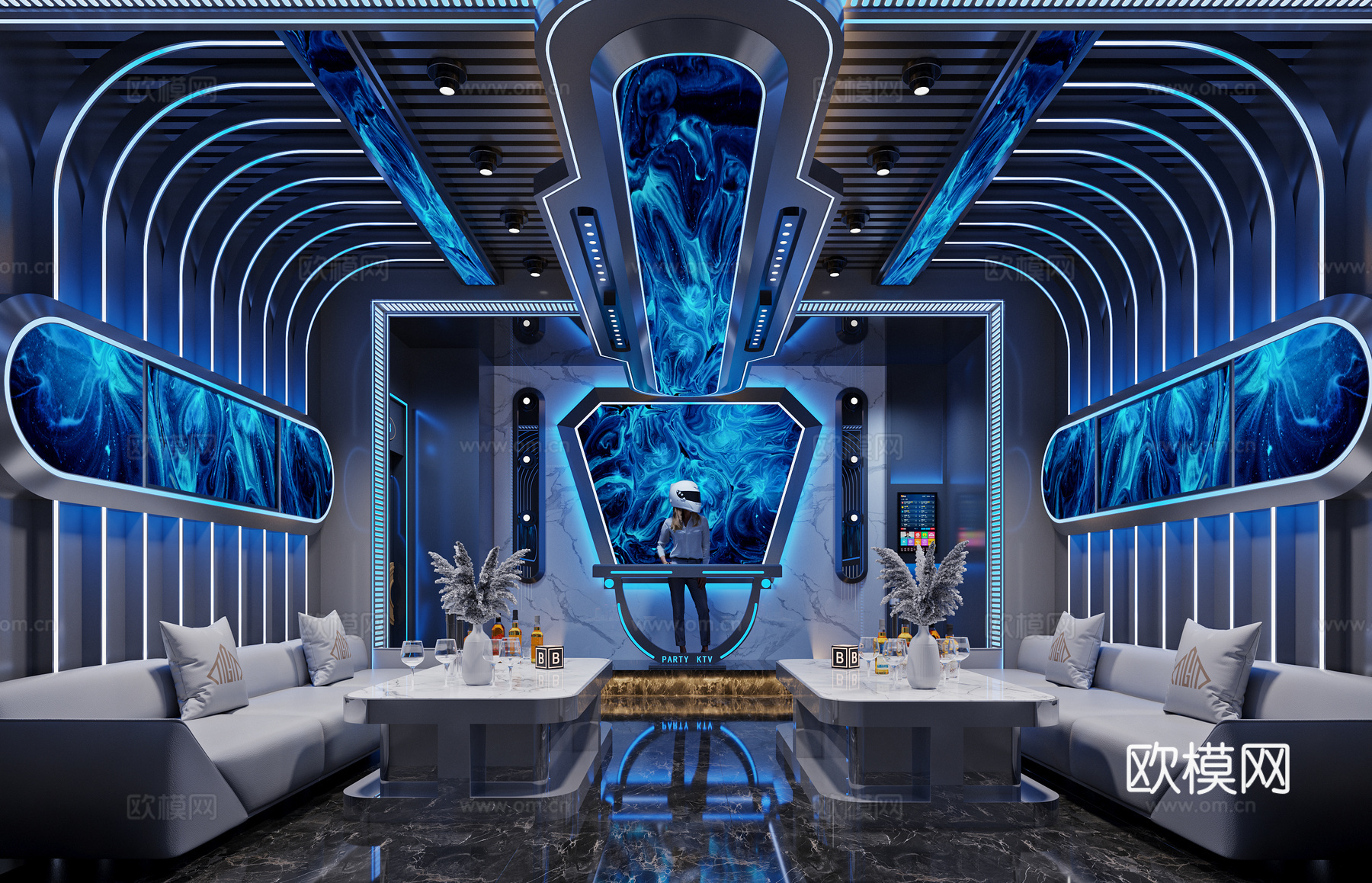 佛山某KTV会所cad施工图