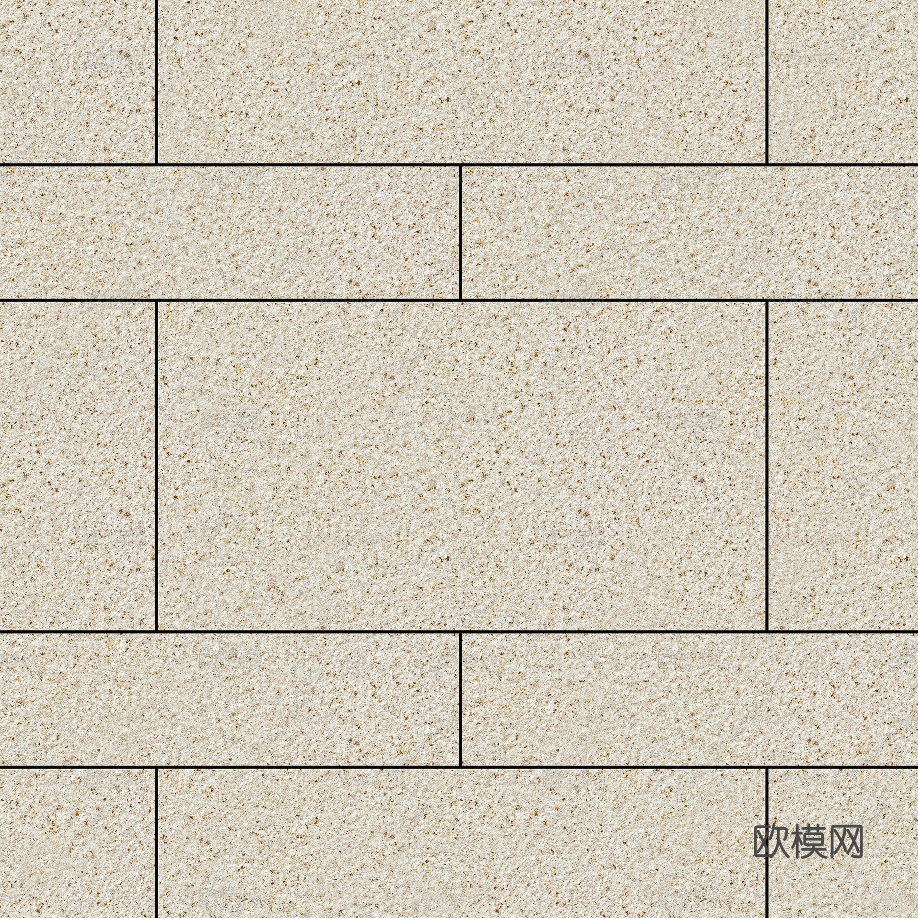 现代无缝真石漆 分缝外墙漆贴图