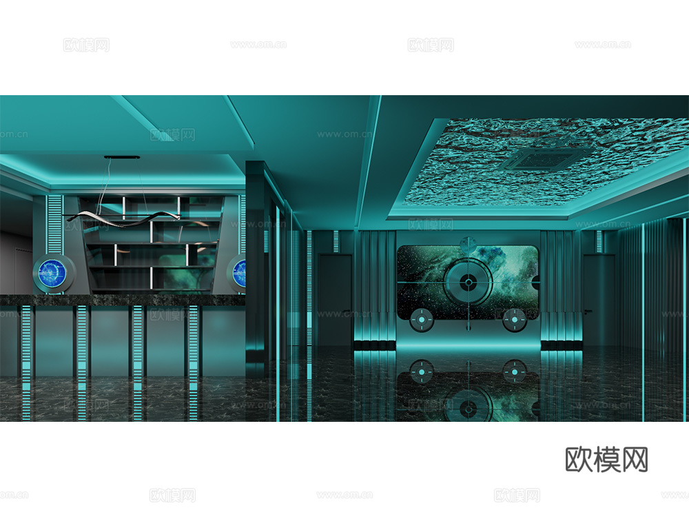 某沐足会所施工图cad施工图