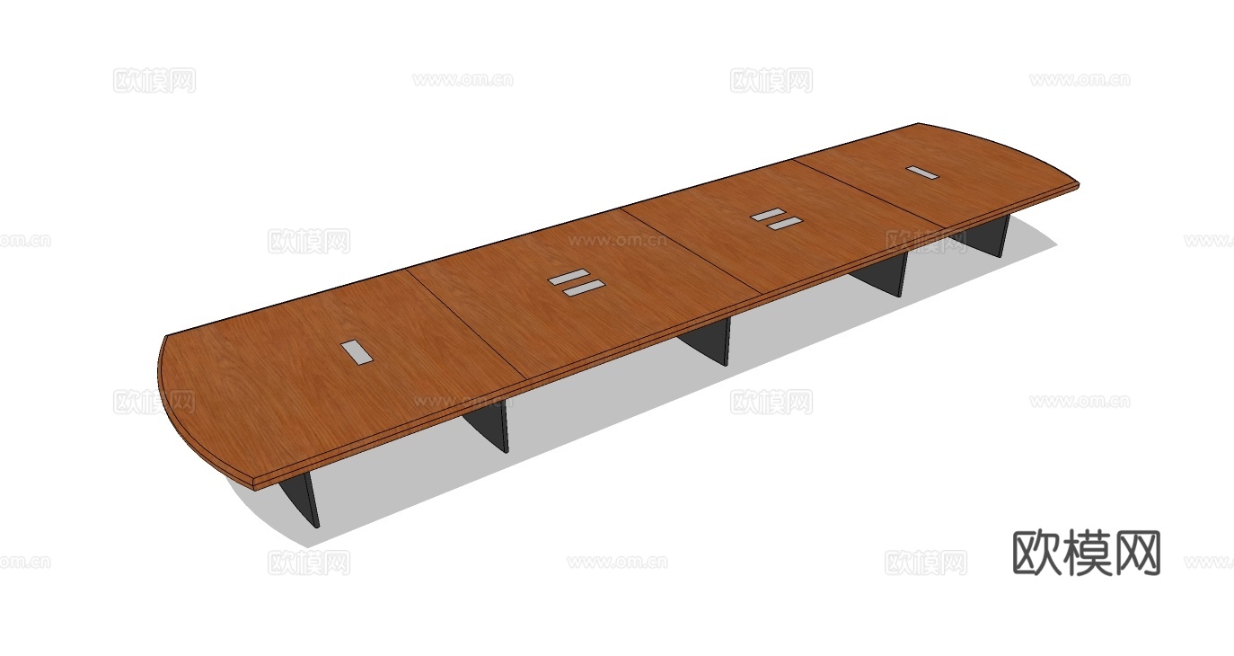 会议桌 办公家具 会议台su模型