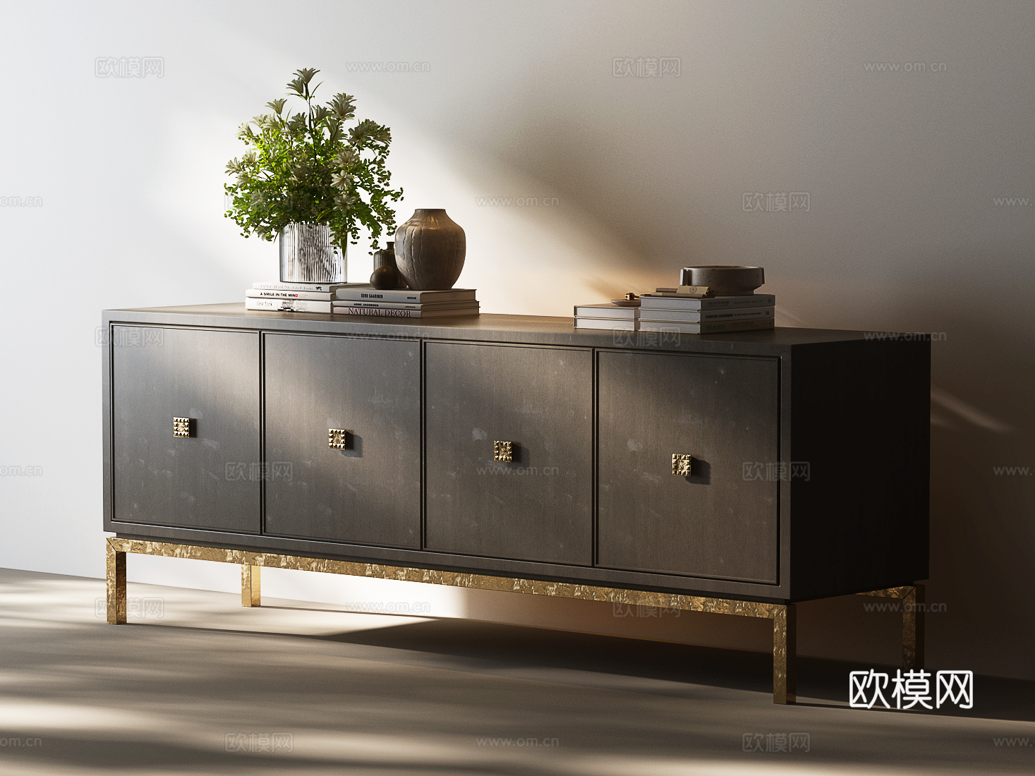 玄关柜 边柜 斗柜 装饰柜 餐边柜3d模型下载