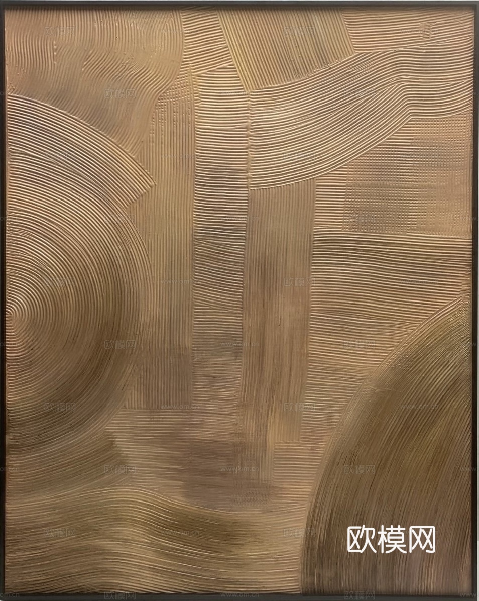 现代装饰艺术画 抽象画 现代画贴图