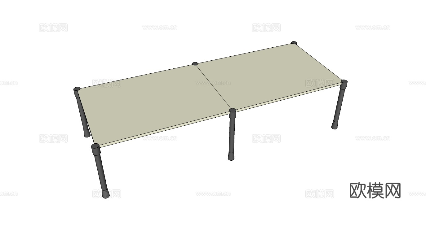 会议桌 培训桌su模型