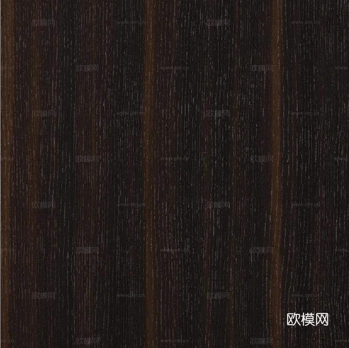 现代极简无缝烟熏橡木 无缝深色橡木纹贴图
