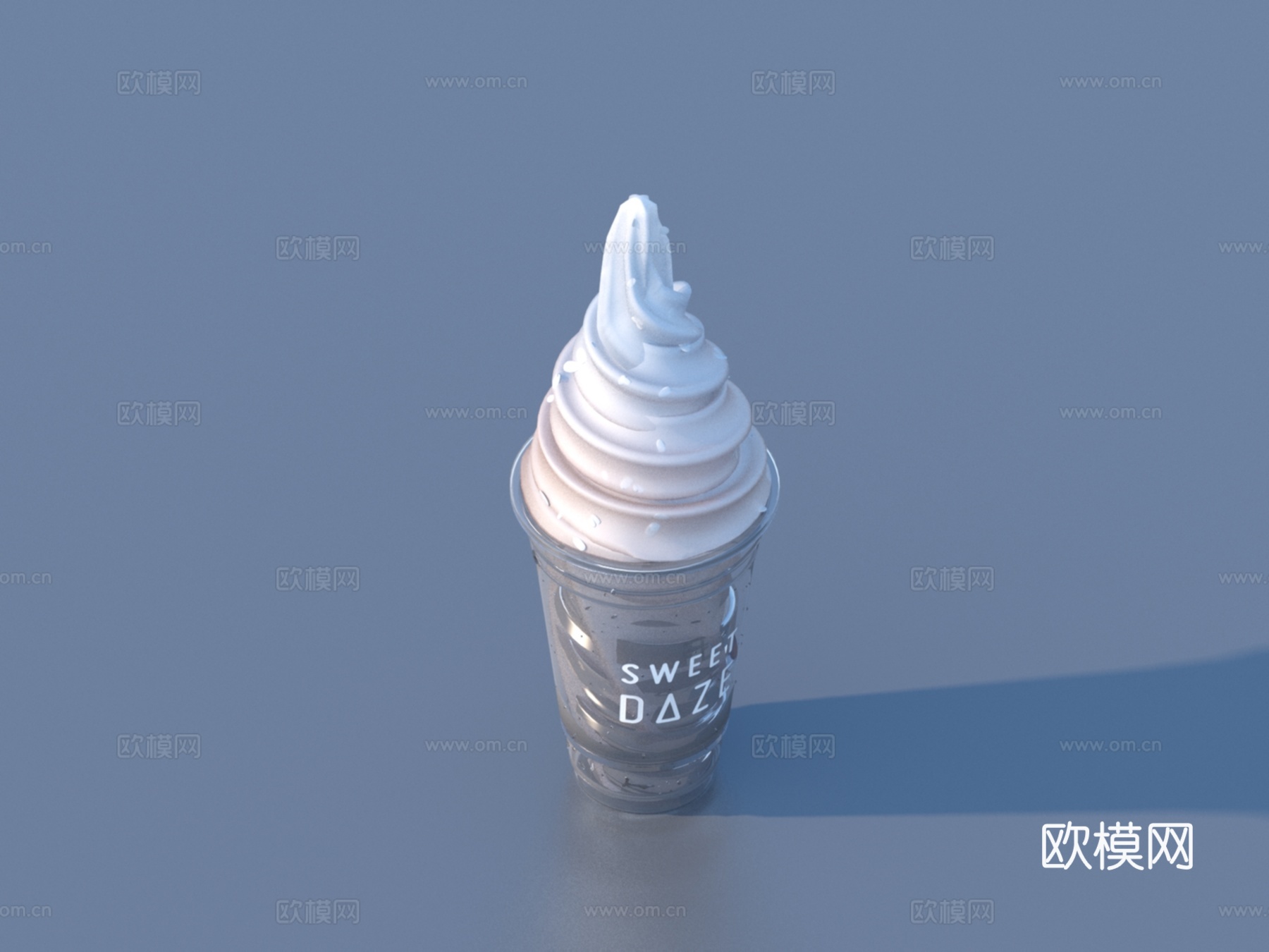 雪糕 冰淇淋 甜点 食物3d模型下载