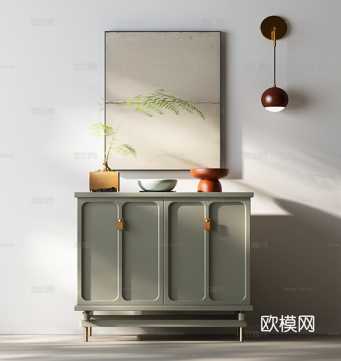 玄关柜 边柜 斗柜 装饰柜 餐边柜3d模型下载