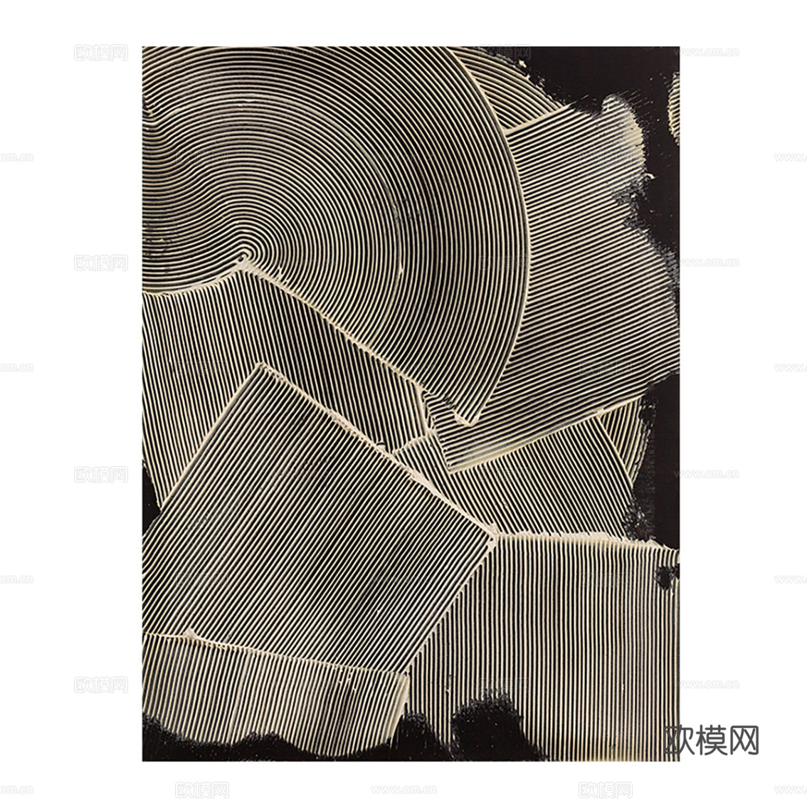 现代装饰艺术画 抽象画 现代画贴图