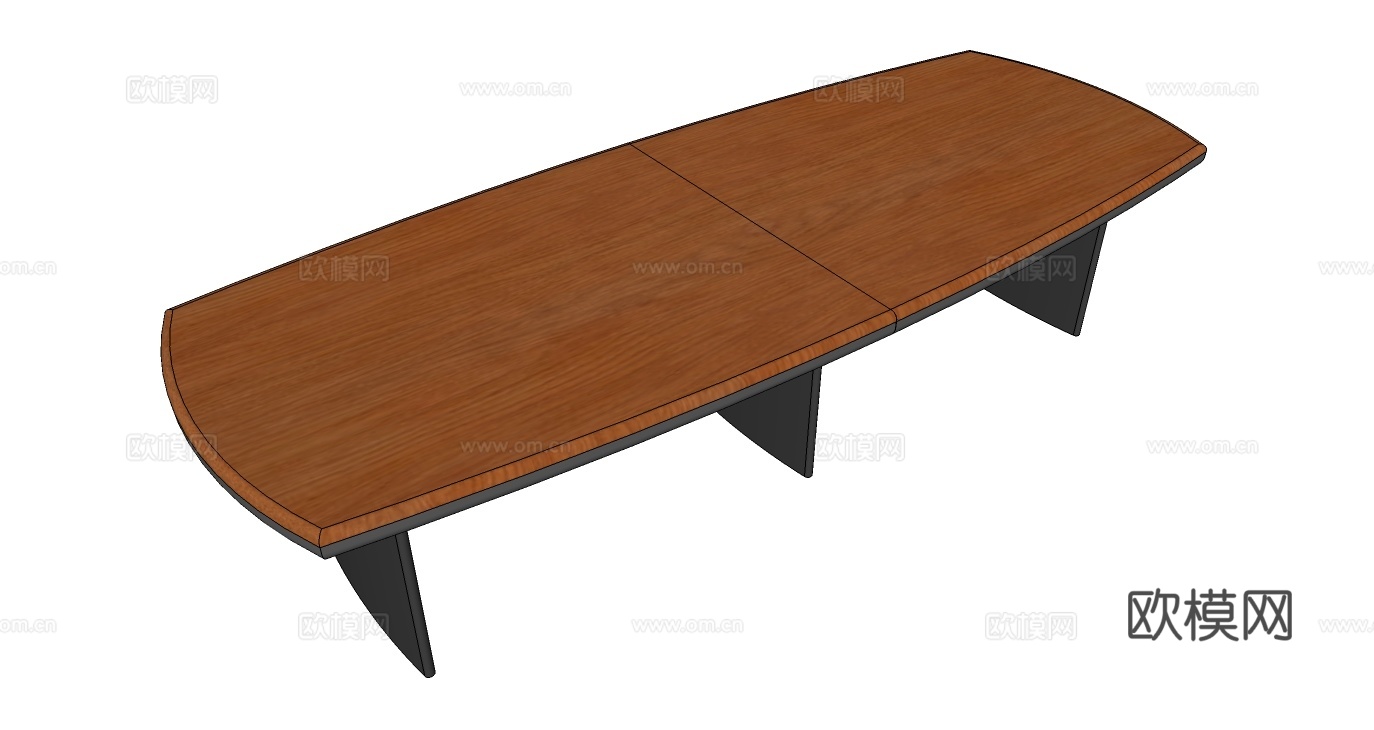 会议桌 办公家具 会议台su模型