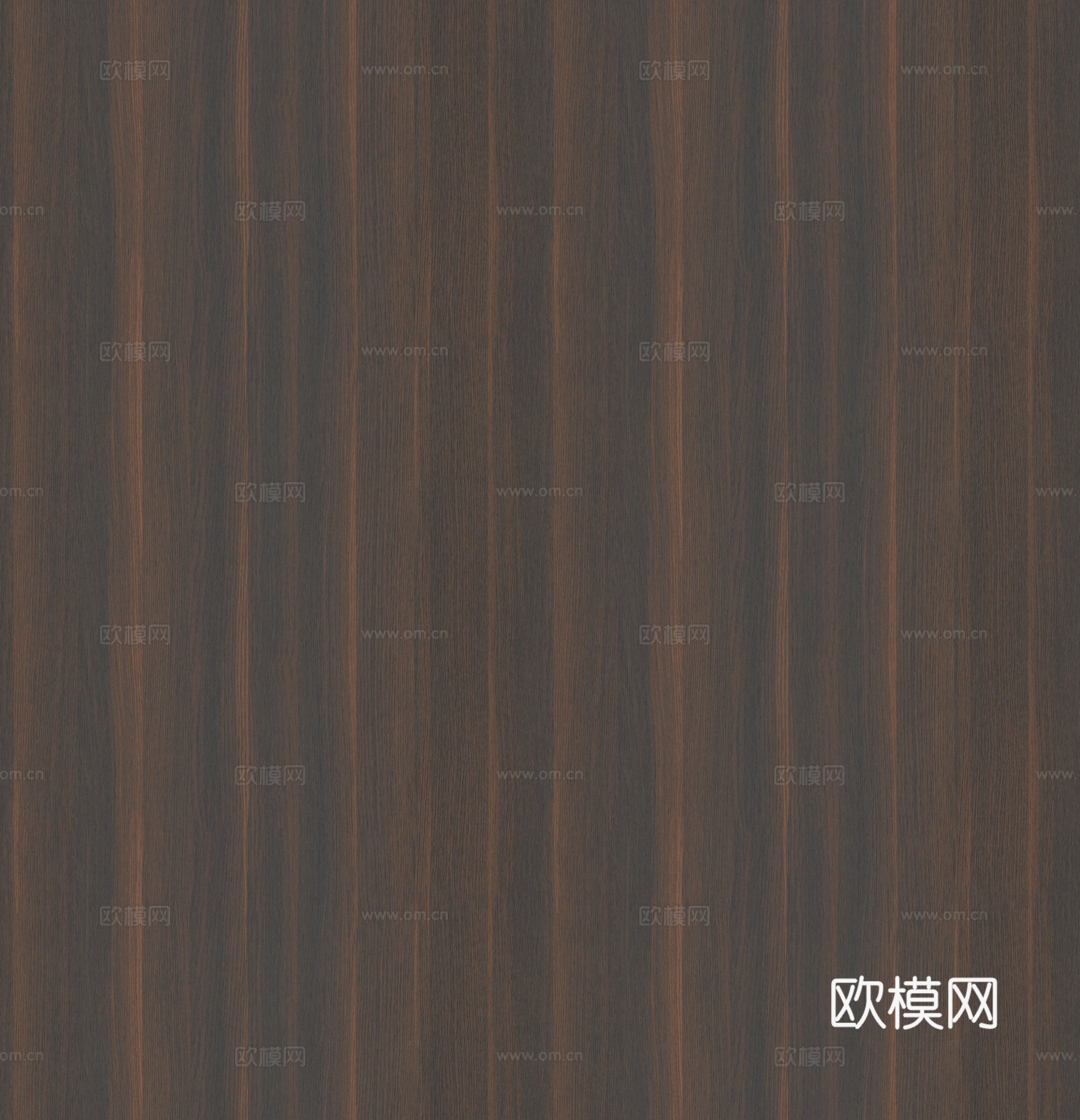 现代极简无缝烟熏橡木 无缝深色橡木纹贴图