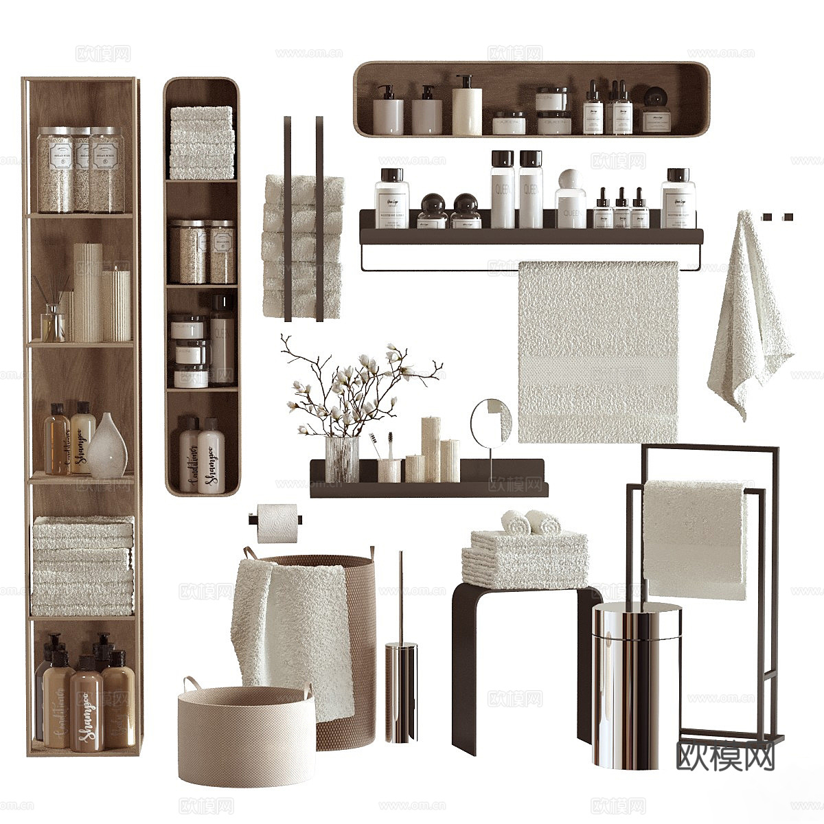 卫浴小件3d模型下载