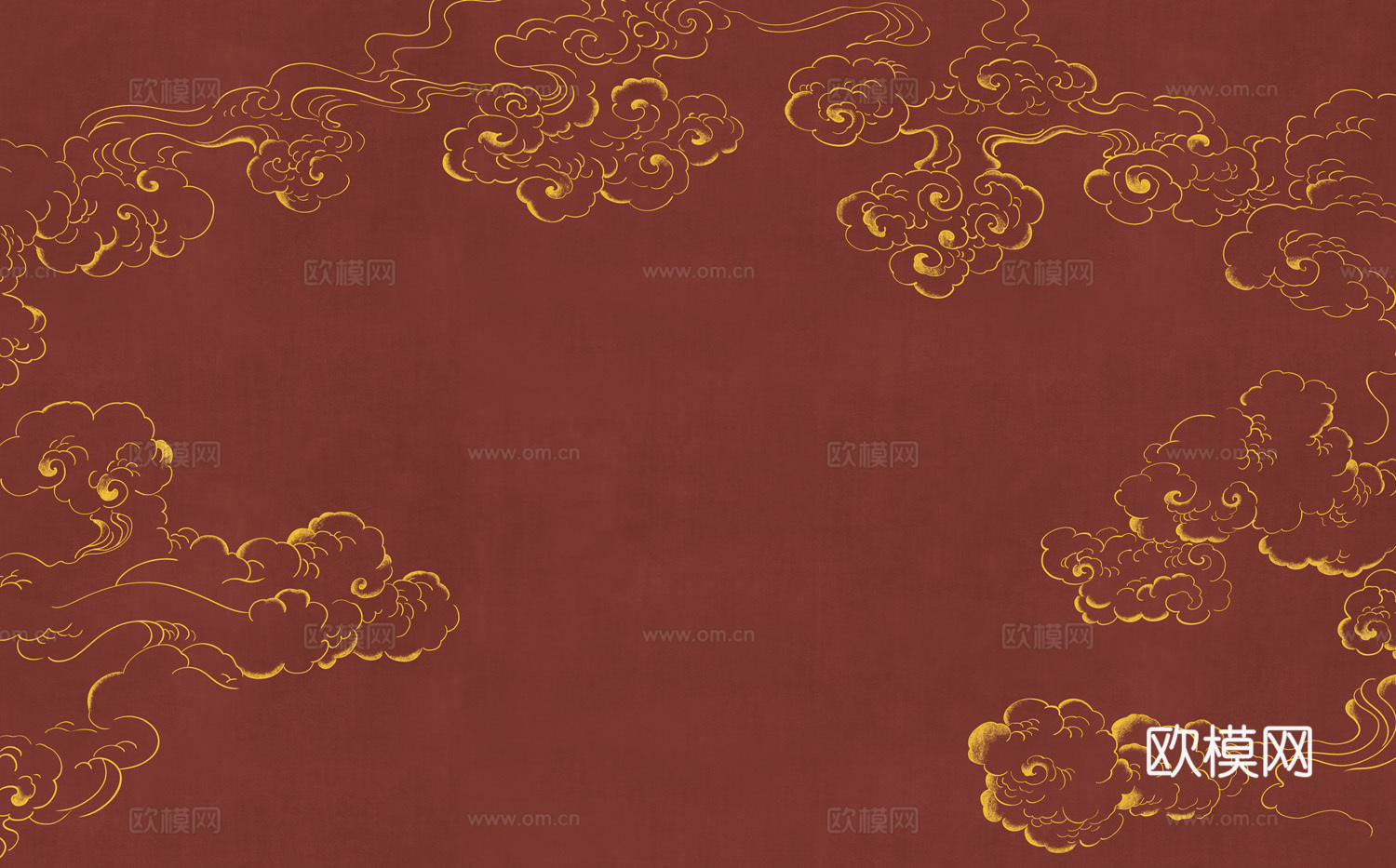 中式新中式高清壁纸壁画装饰画水墨画下载