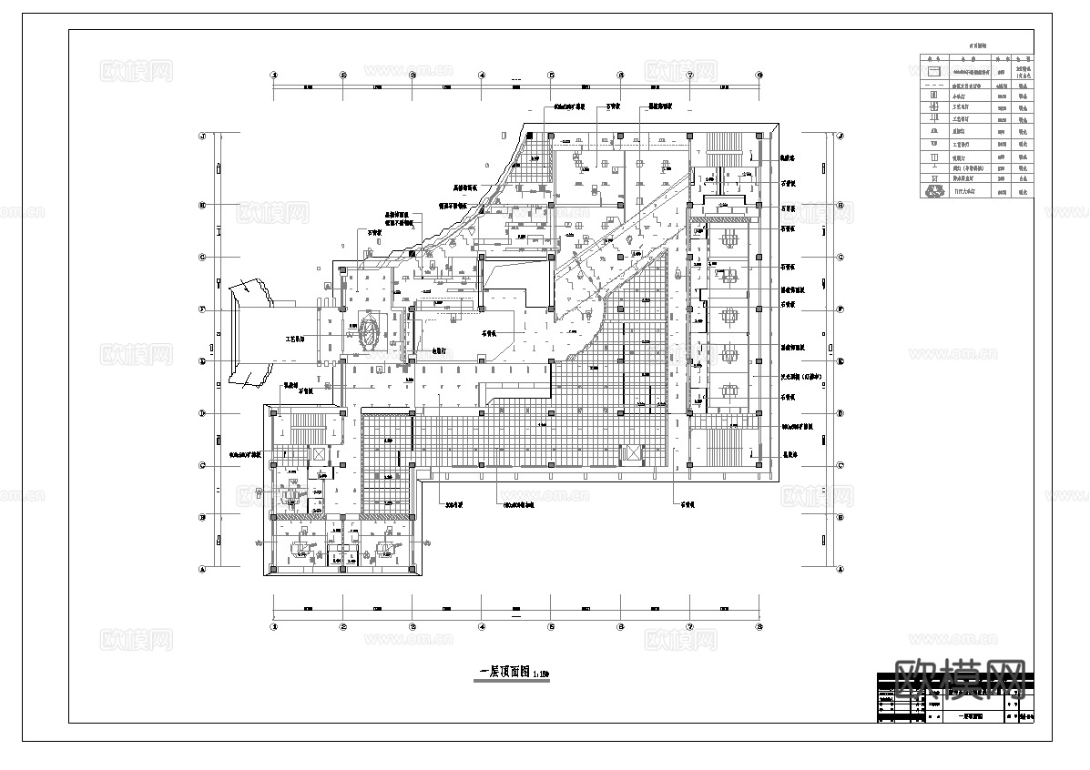 高档酒楼 最新全套施工图合集cad施工图