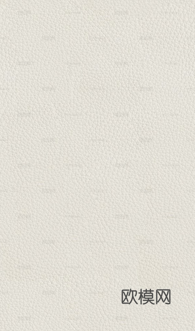 无缝奶油白粗纹皮革