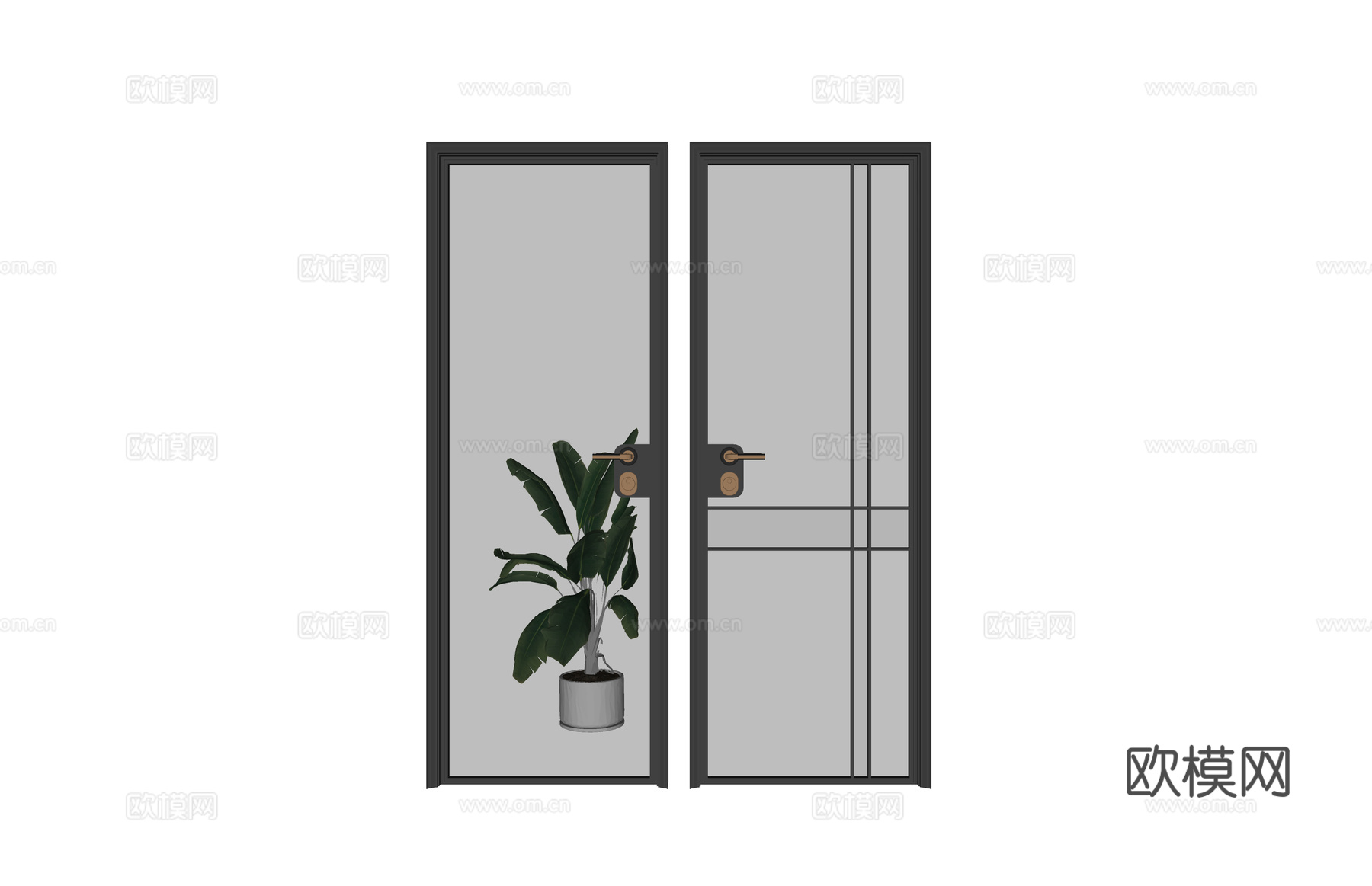 窗 装饰 陈设 室内 桌椅 门 五金 小品 门窗su模型