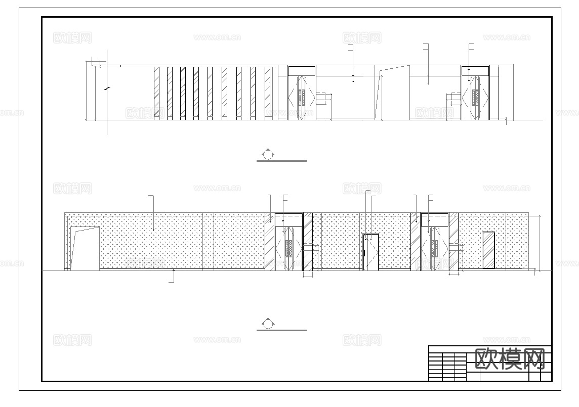 高档酒楼 最新全套施工图合集cad施工图