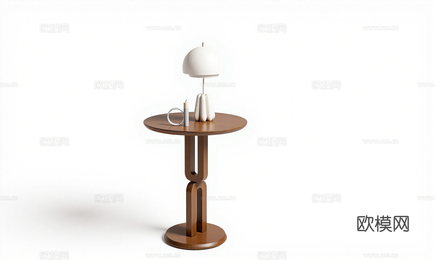 现代边几组合su模型