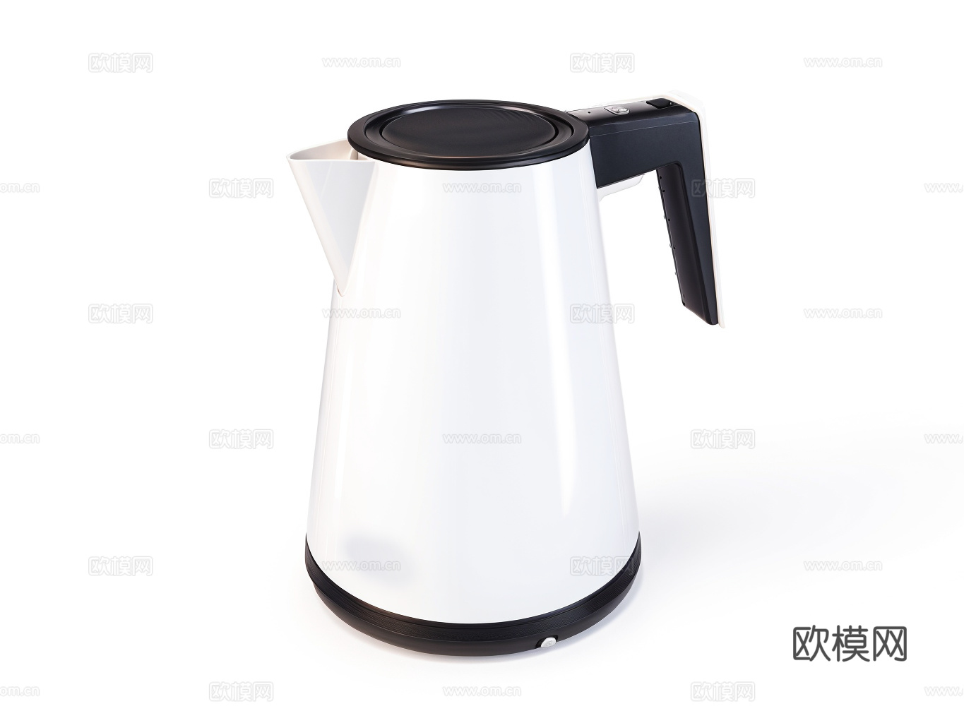 热水壶su模型