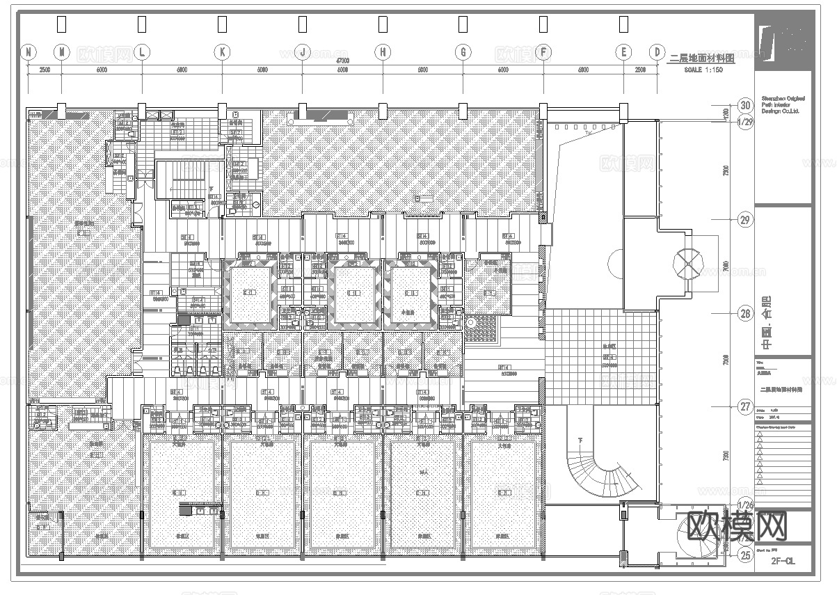 海鲜酒楼中餐厅  最新全套施工图合集cad施工图