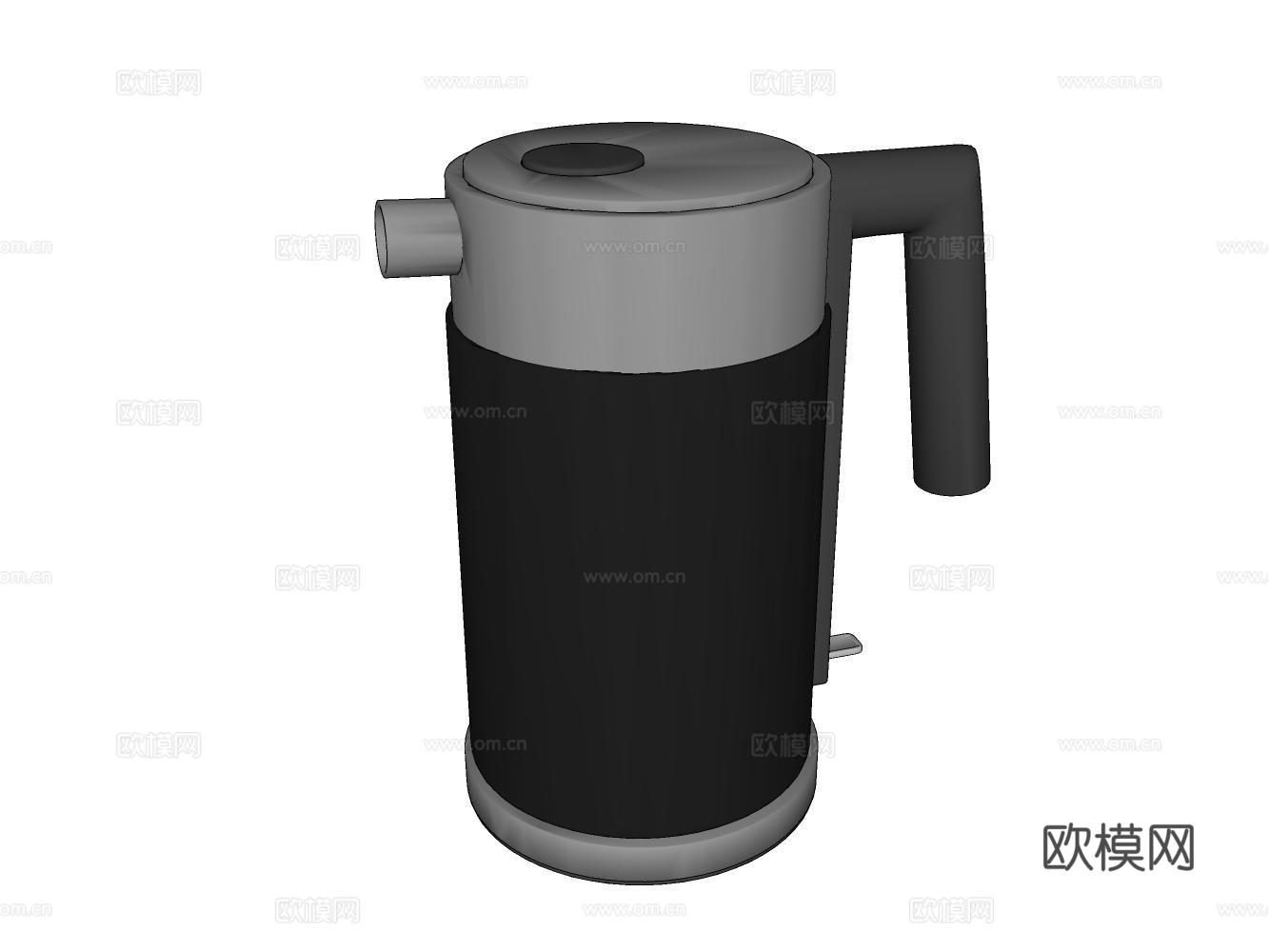 热水壶su模型