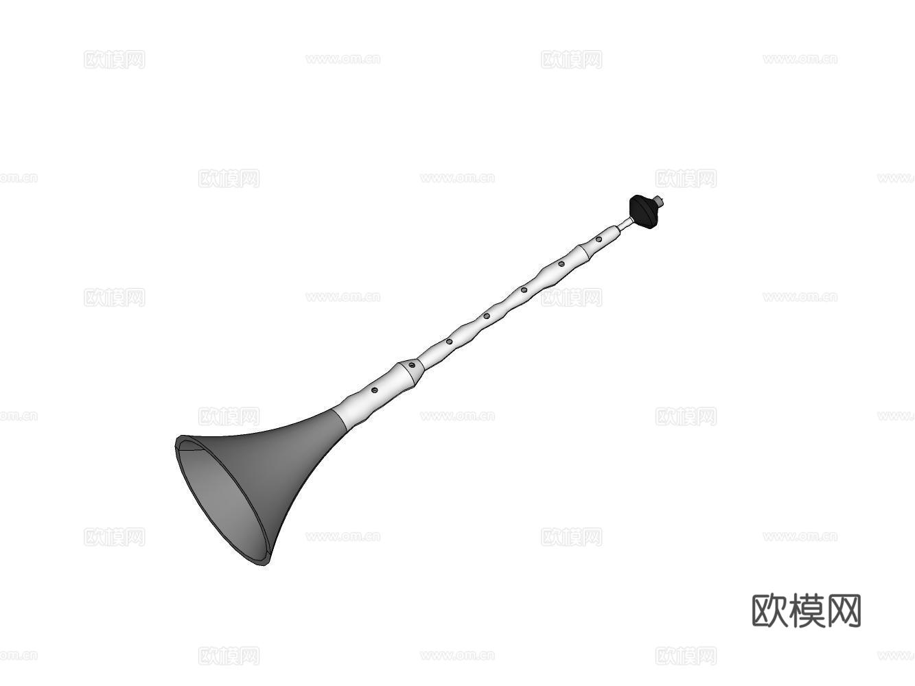 唢呐su模型