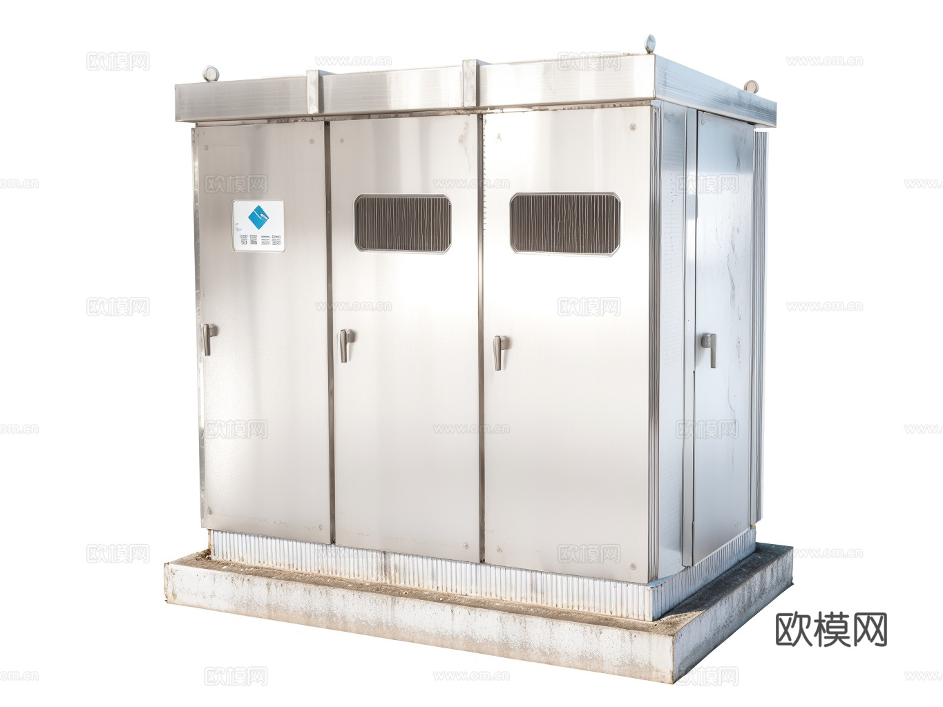 配电房su模型下载（渲染图1）