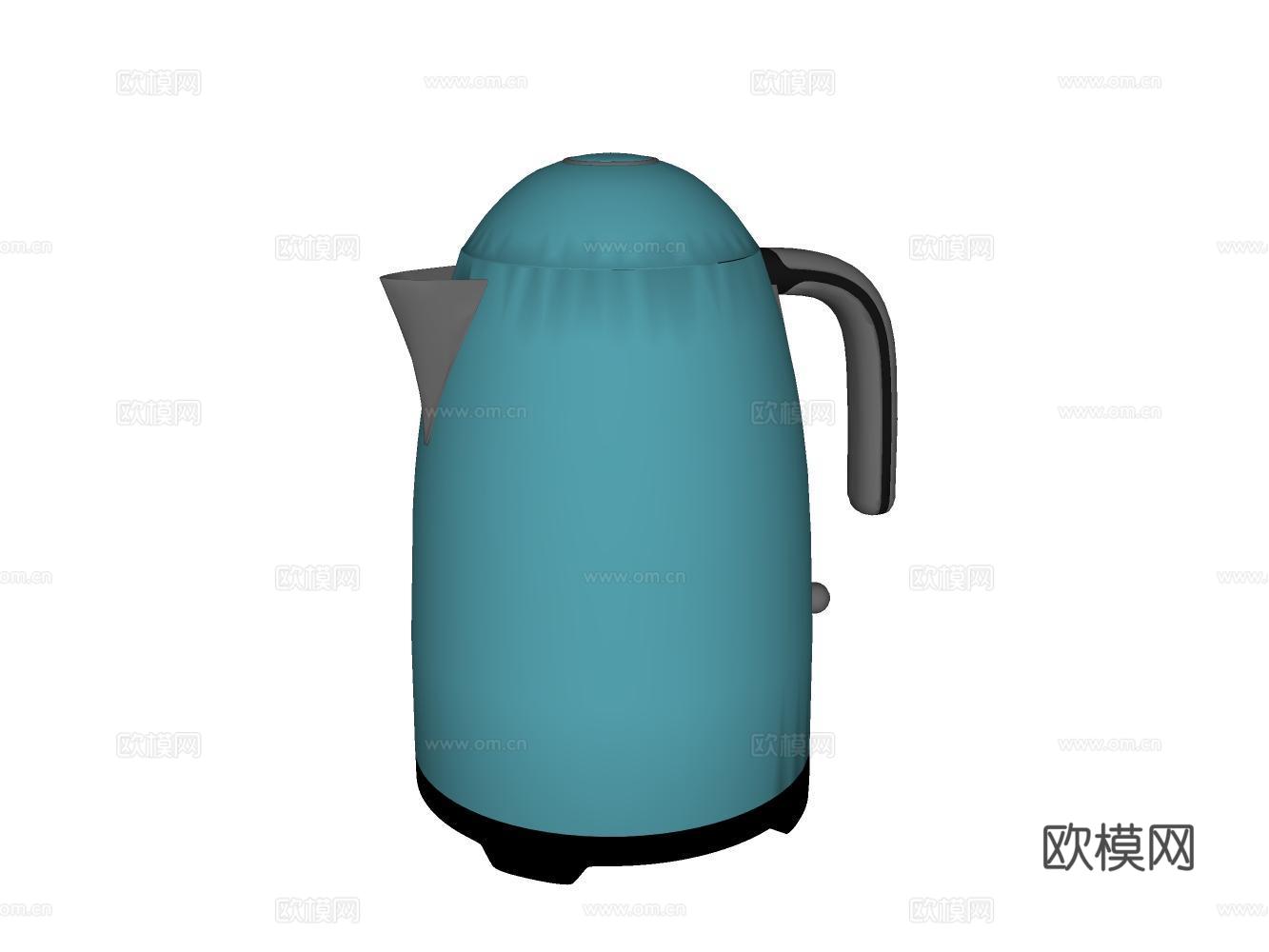热水壶su模型