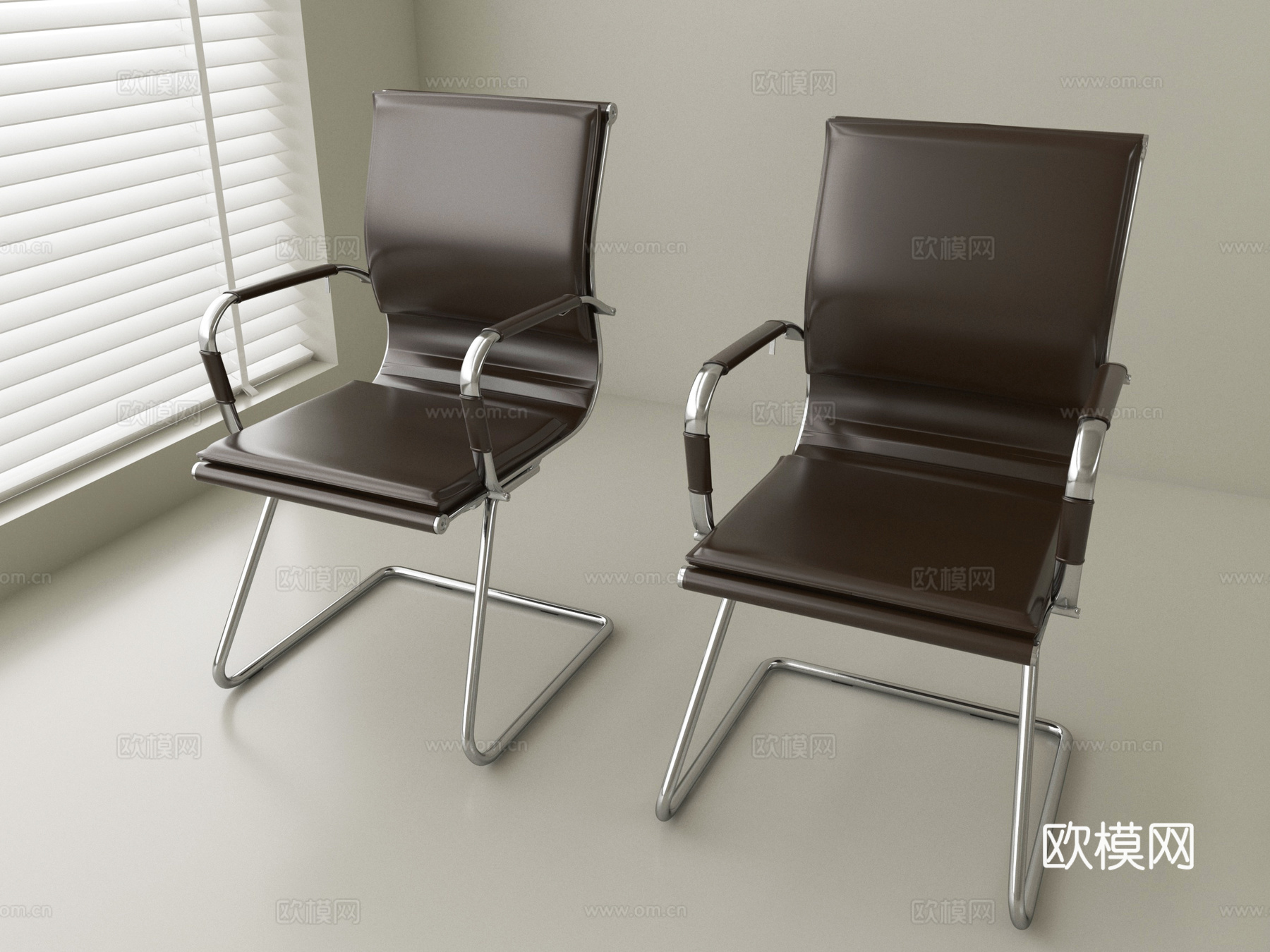 现代休闲椅 办公椅 扶手椅su模型