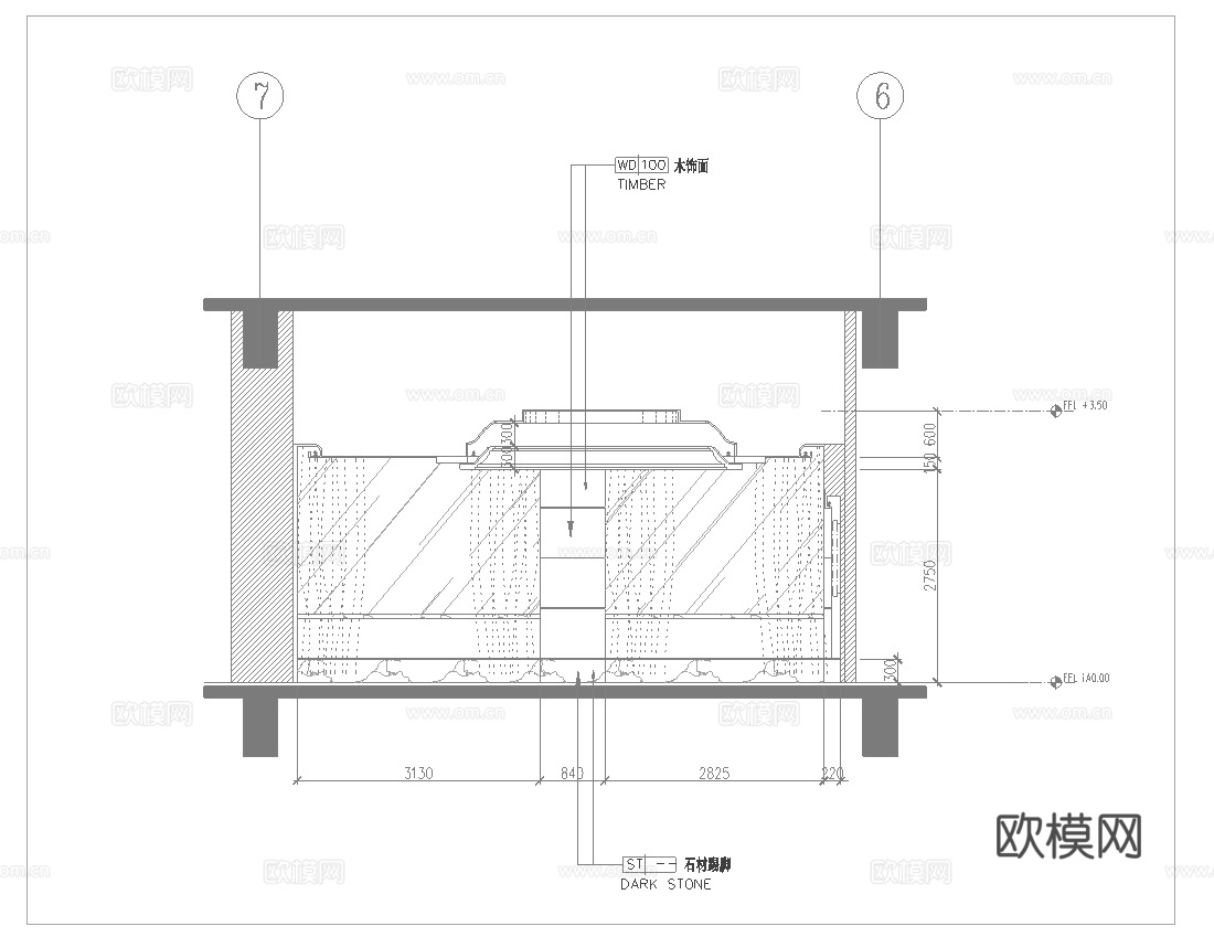 2000平中餐厅  最新全套施工图合集cad施工图