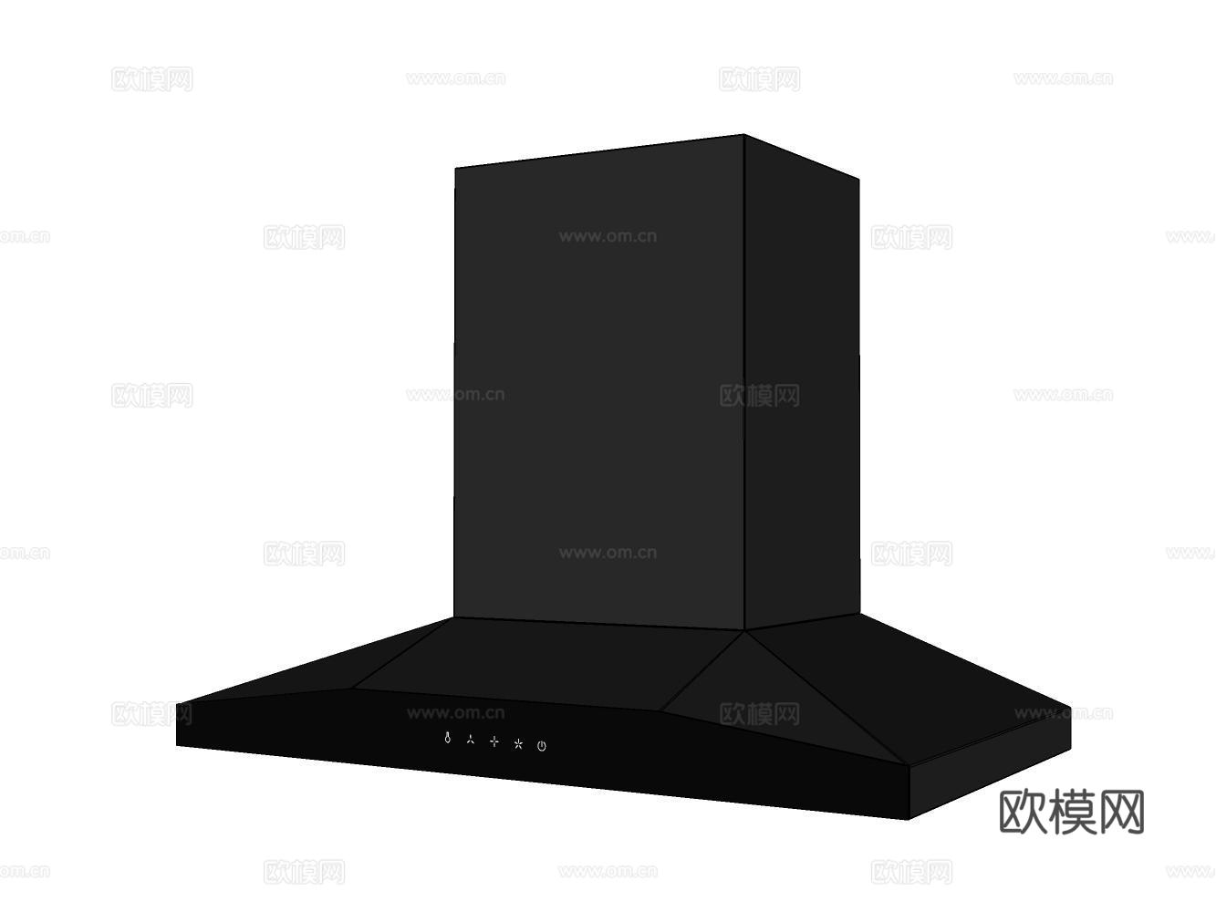 油烟机su模型