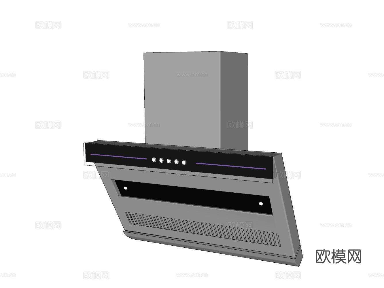 油烟机su模型