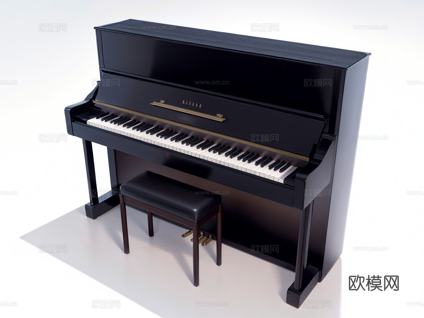 钢琴su模型