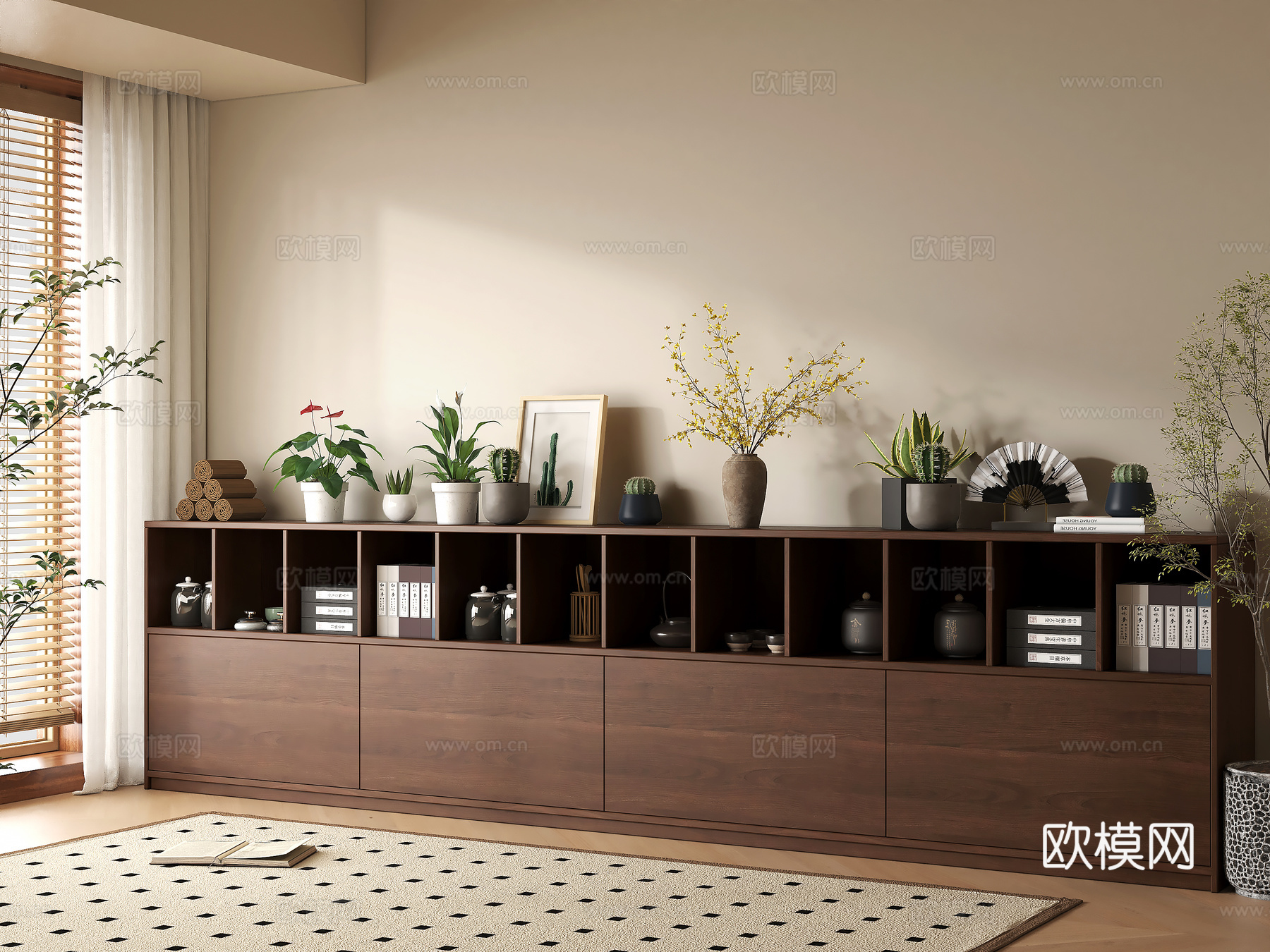 柜子 储物柜 地柜 室内3d模型下载