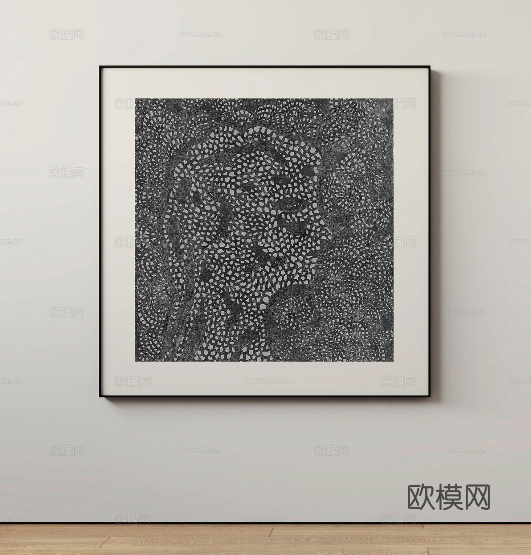 现代装饰画su模型