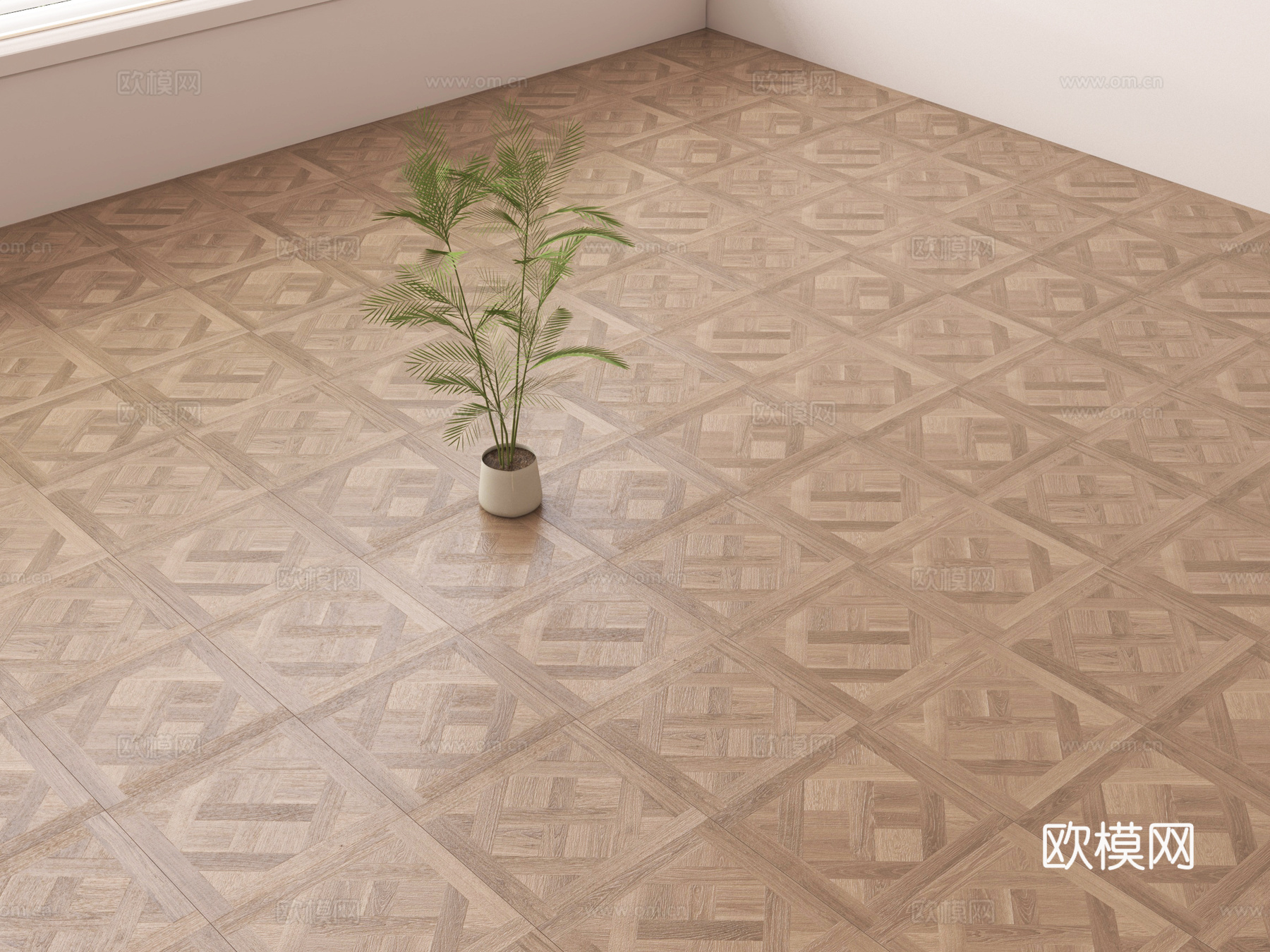 现代木地板 木纹地板 拼花地板su模型